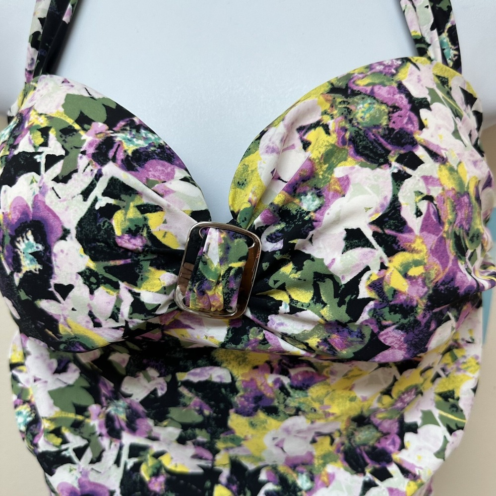 Spanx Assets Sara Blakely Power Suit Slimming One Piece Bathing Suit Size L NEW - Picture 4 of 10